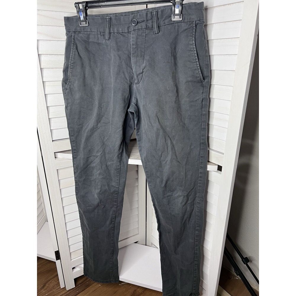 Old Navy Ultimate Slim Jean Pants Mens Size 30x32‎ Gray *flaw